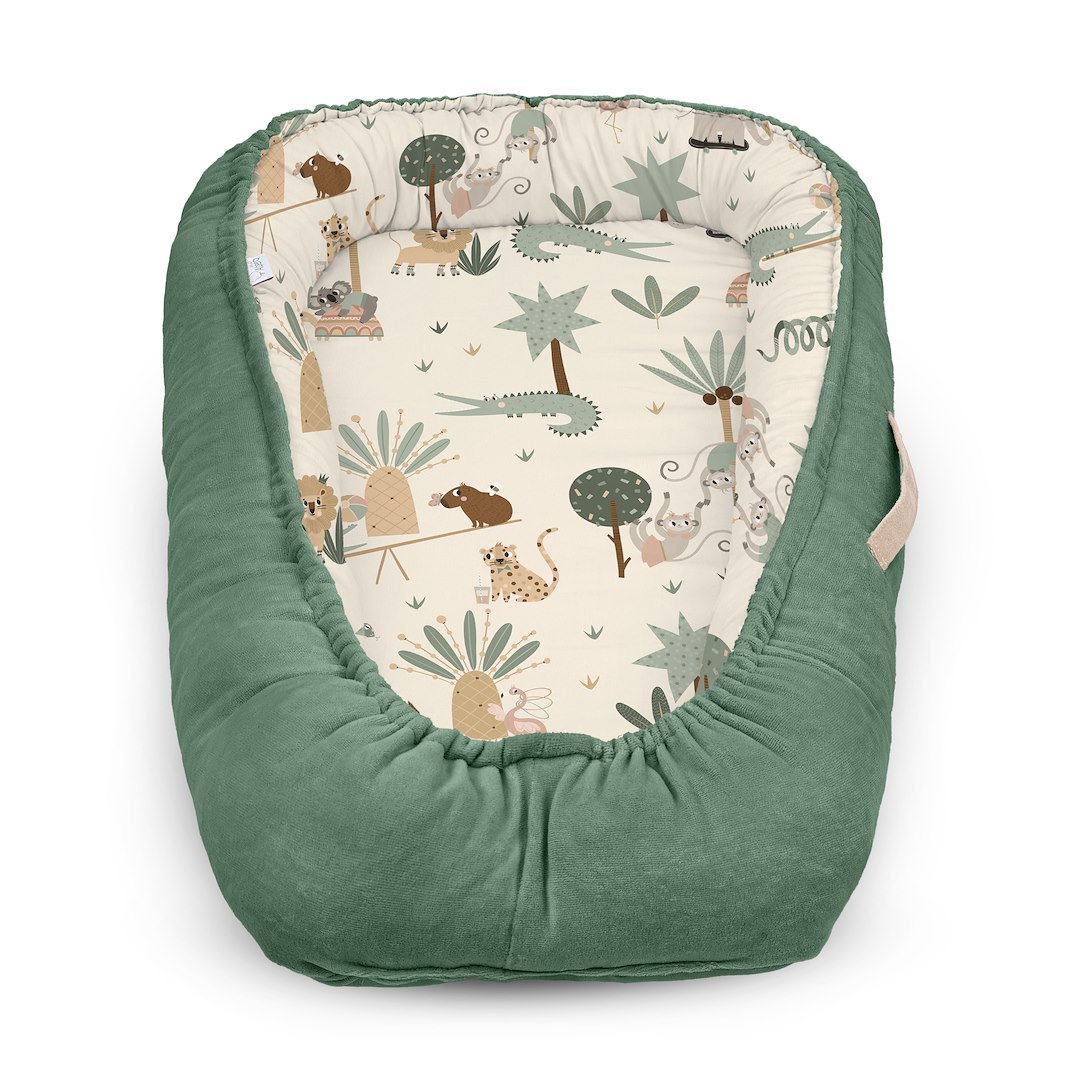 Albero Mio gnezdece Cotton Print CP4 Zabawa w tropikach2