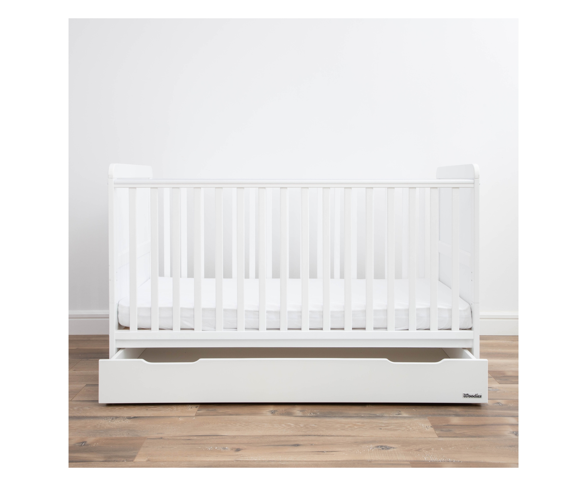 Woodies OTROŠKA POSTELJICA CLASSIC COT BED 140 × 70_BELA_14